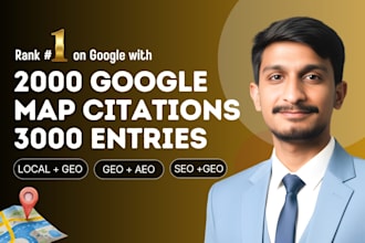 do top local SEO citation, google my business, maps listing