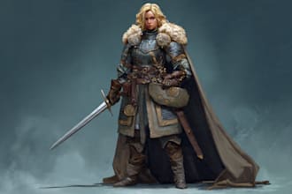 draw your dnd rpg character
