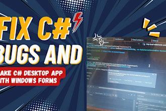 fix bugs and errors in your csharp windows forms project