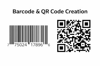 design custom barcode and qr code for your brand