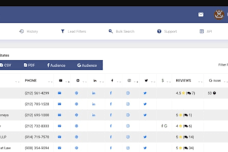 d7 lead finder b2b companies data, solar, roofing, gyms,havc
