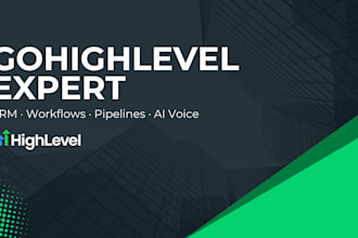 set up gohighlevel ghl CRM, workflows, pipelines, and automation