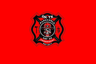 design custom embroidery company logo