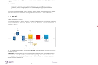 write your rics apc case study and summary of experience