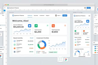 create responsive website UI UX in figma