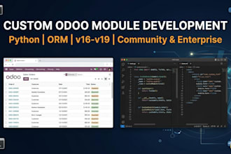 develop a custom odoo module for your business