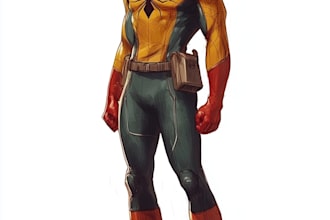 do a superhero comic