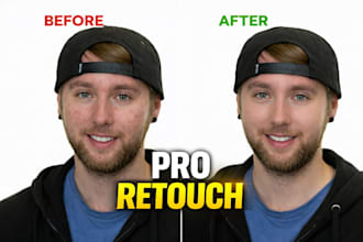 retouch and enhance product images professionally