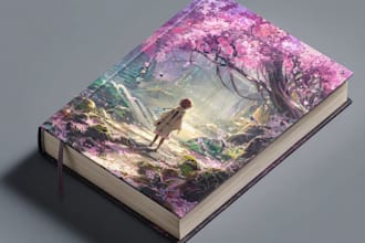 design fantasy, sci fi, horror and dystopian book cover art