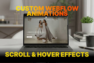 add custom webflow animations and interactions to your site