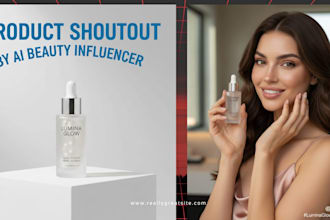 create stunning product shoots using ai beauty influencers