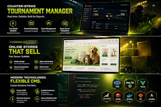 develop scalable PHP backend, rest API and ecommerce systems
