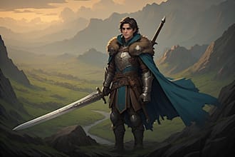 intricate dnd fantasy rpg character art inspired by your world