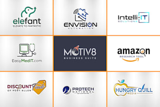 design outstanding app icon ,website, amazon, IT service ,ecommerce store logo