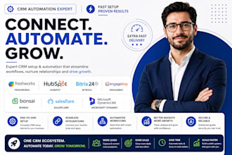 setup freshworks hubspot bitrix24 engagebay bonsai salesflare microsoft dynamic