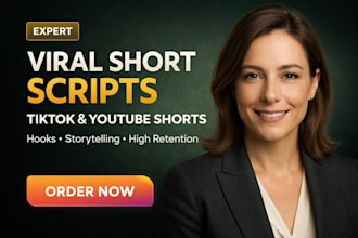 write viral short catchy storytelling scripts for tiktok and youtube shorts