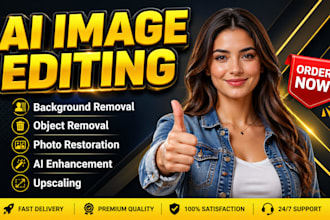 do ai photo editing background removal and image enhancement