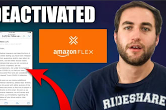 reactivate your deactivated uber, uber eat, spark, amazon flex account