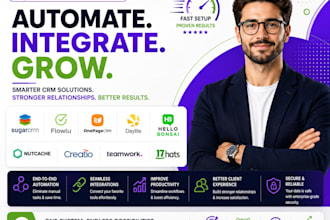 sugarcrm flowlu onepagecrm daylite hello bonsai nutcache creatio teamwork 17hats