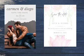 create invitation, birthday, wedding, party and greeting card