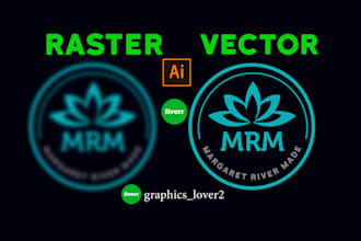 create vector, convert image to vector, recreate logo