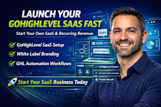 setup gohighlevel saas, gohighlevel snapshot, ghl workflow, gohighlevel expert