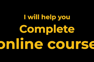 help you complete your online course quizze nd assignent