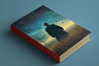 do a professional book cover, paperback, ebook hardcover