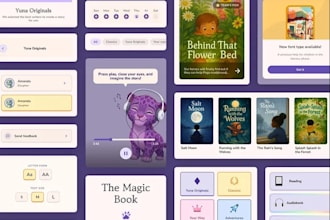 build ebook app, ai story book app, online audio book app, kid audio book app