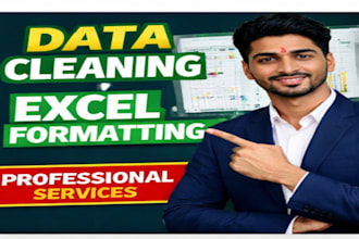 clean, format, merge, split excel data