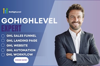 ghl sales funnel ghl landing page ghl website ghl automation