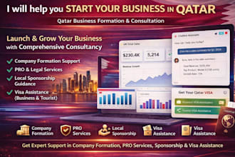 guide you in opening business in qatar