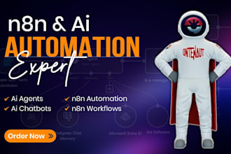 build n8n automation, n8n workflow, n8n ai agent, ai workflow automation