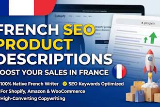 seo optimized product descriptions in french