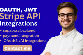 build saas mvp with stripe, supabase, oauth2 and ai integrations