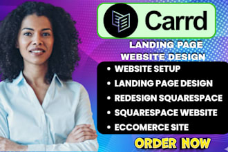 design redesign carrd website, carrd landing page, carrd co website