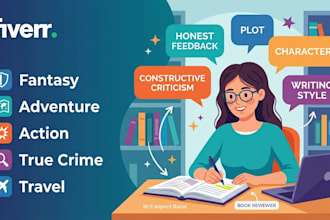 provide honest and detailed feedback for your book