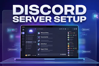 build professional discord servers for communities