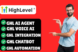 build gohighlevel ai chatbot ai agent voice ai and automation integration ghl
