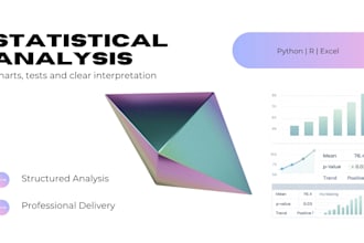 perform statistical analysis and explain results clearly