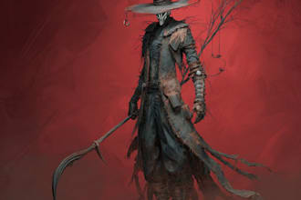 gothic fantasy horror character