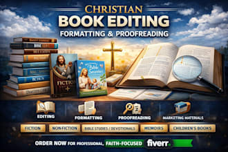 do christian book editing, formatting devotional journal book as a book editor