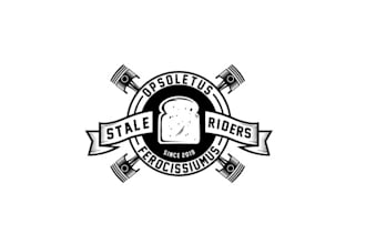 design wonderful classic motor cycle group logo