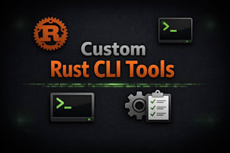 build custom rust cli tools for automation and file processing