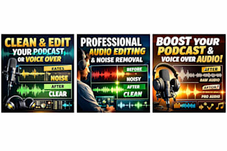 clean and enhance your audio professionally