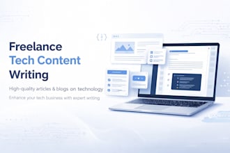 write an engaging tech blog post or article
