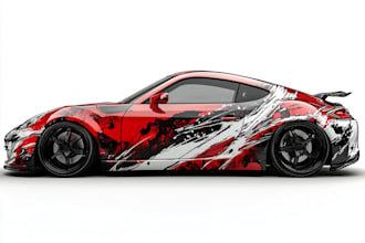 commercial and custom wrap design for vehicles and vans