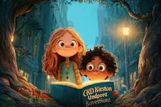 draw awesome children book illustration and storybook