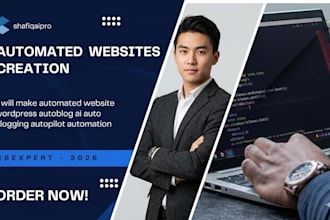 build ai powered automated wordpress websites and auto blogs