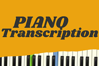 do piano audio to sheet music transcription or midi